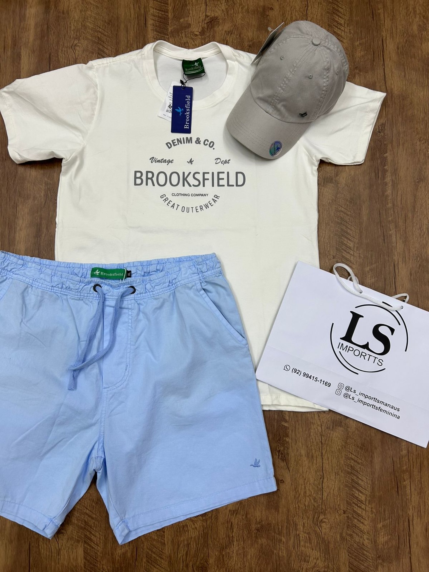 Conjunto Brooksfield Denim & Co.