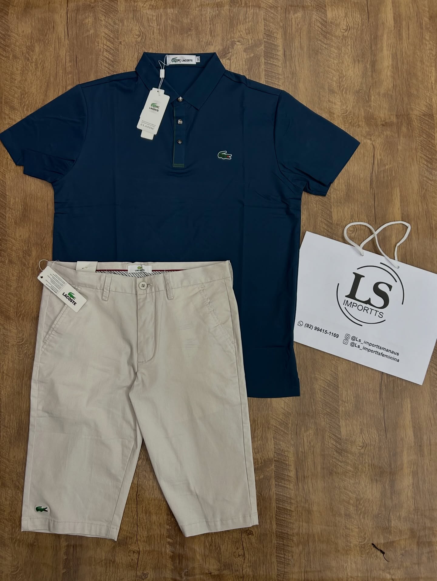 Conjunto Lacoste Classic